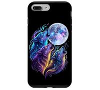Mystic Three Wolves Howling at Rune Moon Case for iPhone 7 Plus/8 Plus