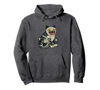 Mystic Tiger Spirit Korean Folk Art Style Pullover Hoodie