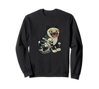 Mystic Tiger Spirit Korean Folk Art Style Sweatshirt