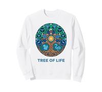 Mystic Tree of Life Yggdrasil Etz Chaim Arbor Vitae Sweatshirt