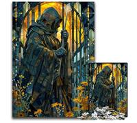 Mystic Wanderer in BloomJigsaw Puzzles for Adults 1000 Piece Jigsaw Puzzles for Adults Brain Teaser Home Decor Perfect 1000 PCS(38x26cm)