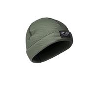 Mystic Watersports - Surf KiteSurf & Windsurfing 2mm Neoprene Wetsuit Beanie Hat - Dark Olive - Flatlock stitching