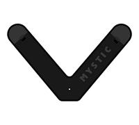 Mystic Watersports - Surf KiteSurf & Windsurfing Foilboard V-Shape Footstrap - Black - Triple bearing axis