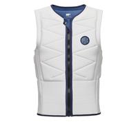 Mystic Watersports - Surf KiteSurf & Windsurfing Mens Outlaw Front Zip Impact Vest Top - Off White