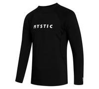 Mystic Watersports - Surf KiteSurf & Windsurfing Mens Star Long Sleeve Rash Vest Top - Black - UPF 50 - Sl esign