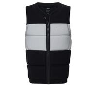 Mystic Watersports - Surf KiteSurf & Windsurfing Peacock Front Zip Impact Vest Top - Black White