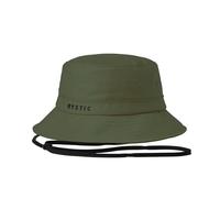Mystic Watersports - Surf KiteSurf & Windsurfing Quickdry Bucket Hat - Dark Olive - Unisex