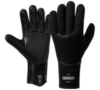 Mystic Watersports - Surf KiteSurf & Windsurfing Roam 3mm 5 Finger Surf Glove - Black
