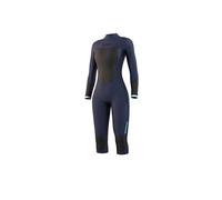 Mystic Watersports - Surf KiteSurf & Windsurfing Womens Brand 3/2mm Short Leg Wetsuit - Night Blue - Easy Stretch