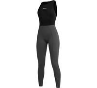 Mystic Watersports - Surf KiteSurf & Windsurfing Womens Lunar Back Zip 2/2mm Long Jane - Black