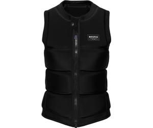 Mystic Watersports - Surf KiteSurf & Windsurfing Womens Star Front Zip Wake Impact Vest Top - Black