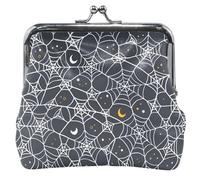 Mystic Web Women's Leather Wallet Fly Coin Purse Navy Mystic Web Navy UNITALLA Classic Mystic Web Navy UNITALLA Classic, Mystic Web Navy, UNITALLA, Classic