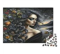 Mystic Woman Nature Jigsaw Puzzle 1000Pc Recycled Paper for Adults Puzzle for Adults Educational Game Challenge Fun Home Activity Great Gift for Relaxation Creativity 52x38cm/1000pcs
