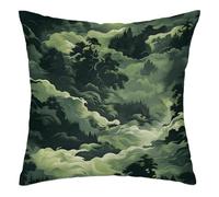 Mystic Woods Whirls Cushion Case Modern Pillowcase Square Cushion Cover For Car Living Room Chair 45X45Cm
