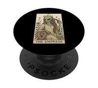 Mystical Alien Goddess Tarot Card The Empress PopSockets Adhesive PopGrip