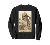 Mystical Alien Goddess Tarot Card The Empress Sweatshirt