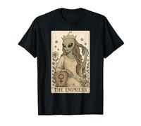 Mystical Alien Goddess Tarot Card The Empress T-Shirt