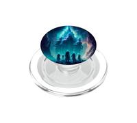 Mystical alien planet futuristic journey PopSockets PopGrip for MagSafe