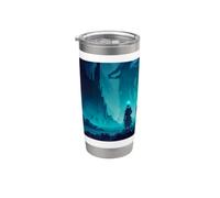 Mystical Alien Planet Futuristic Journey Stainless Steel Insulated Tumbler