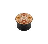 Mystical All Seeing Eye Mosaic Sacred Geometry Botanical Sym PopSockets Adhesive PopGrip
