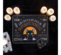 Mystical Bat Cat Talking Spirit Board With Planchette For Fun