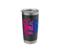 Mystical Bisexual Serpent with Celestial Moon Magic Stainless Steel Insulated Tumbler