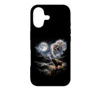 Mystical Bison Howling At The Moon Night Sky Wildlife Case for iPhone 17