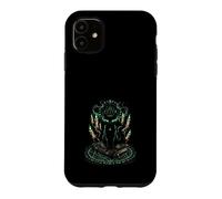 Mystical Black Cat Witchcraft Occult Runes Pentagram Case for iPhone 11