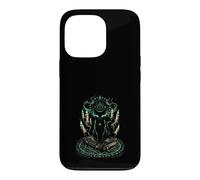 Mystical Black Cat Witchcraft Occult Runes Pentagram Case for iPhone 13 Pro