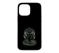 Mystical Black Cat Witchcraft Occult Runes Pentagram Case for iPhone 13 Pro Max