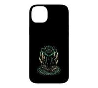 Mystical Black Cat Witchcraft Occult Runes Pentagram Case for iPhone 14 Plus