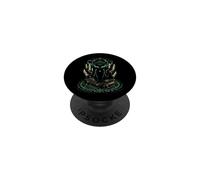 Mystical Black Cat Witchcraft Occult Runes Pentagram PopSockets Adhesive PopGrip