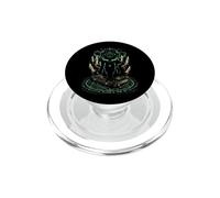 Mystical Black Cat Witchcraft Occult Runes Pentagram PopSockets PopGrip for MagSafe