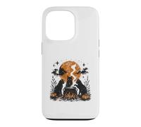 Mystical Black Cats Cauldron Full Moon Case for iPhone 13 Pro