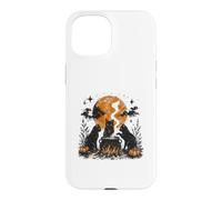 Mystical Black Cats Cauldron Full Moon Case for iPhone 15