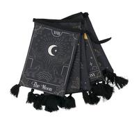 Something Different Fortune Teller Fabric Bunting, Black