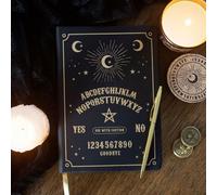 Mystical Black & Gold Talking Board A5 Notebook For Notes & Journaling