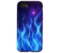 Mystical Blue Flames Space Case for iPhone SE (2020) / 7 / 8