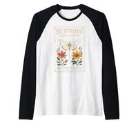 Mystical Boho Butterfly with Sun, Moon & Flowers Raglan Baseball Tee