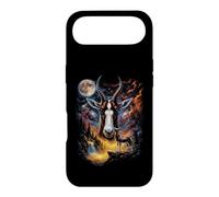 Mystical Bontebok Howling Full Moon Safari Art Case for iPhone Air