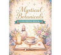 Mystical Botanicals Coloring Book: Enchanted Flowers, Apothecary Herbs & Magical Garden Designs for Relaxation