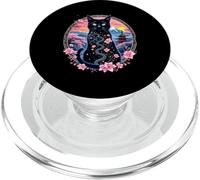 Mystical Cat Artistic PopSockets PopGrip for MagSafe