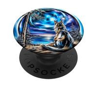 Mystical Cat Cosmic Sky Fantasy PopSockets Adhesive PopGrip