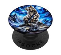 Mystical Cat Cosmic Sky Fantasy PopSockets Adhesive PopGrip