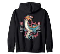 Mystical Chinese Zodiac Year of the DRAGON Zip Hoodie