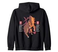 Mystical Chinese Zodiac Year of the PIG Zip Hoodie