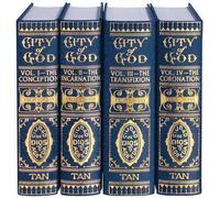 Mystical City of God: Volume I-IV by Ven Mary of Agreda (English) Hardcover Book