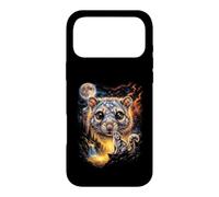 Mystical Cloud Rat Howling Full Moon Nature Art Case for iPhone 17 Pro Max