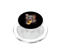 Mystical Cloud Rat Howling Full Moon Nature Art PopSockets PopGrip for MagSafe