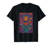 Mystical Cottagecore Summer Vibes Retro Garden Aesthetic T-Shirt